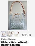 RIVIÈRA MAISON RUSTIC RESORT LATERN & ANKER, Ophalen of Verzenden, Nieuw, Overige materialen, Minder dan 25 cm