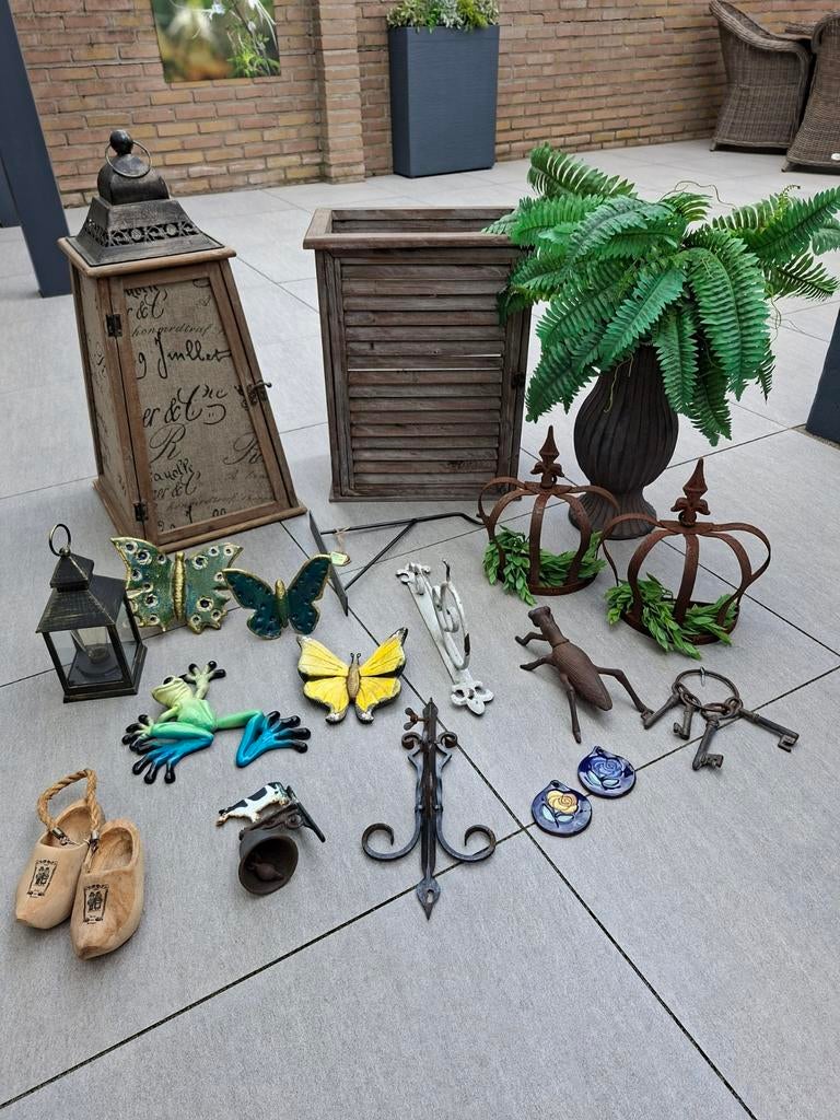 Diverse decoratie voor tuin of balkon, Tuin en Terras, Ophalen, Gebruikt
