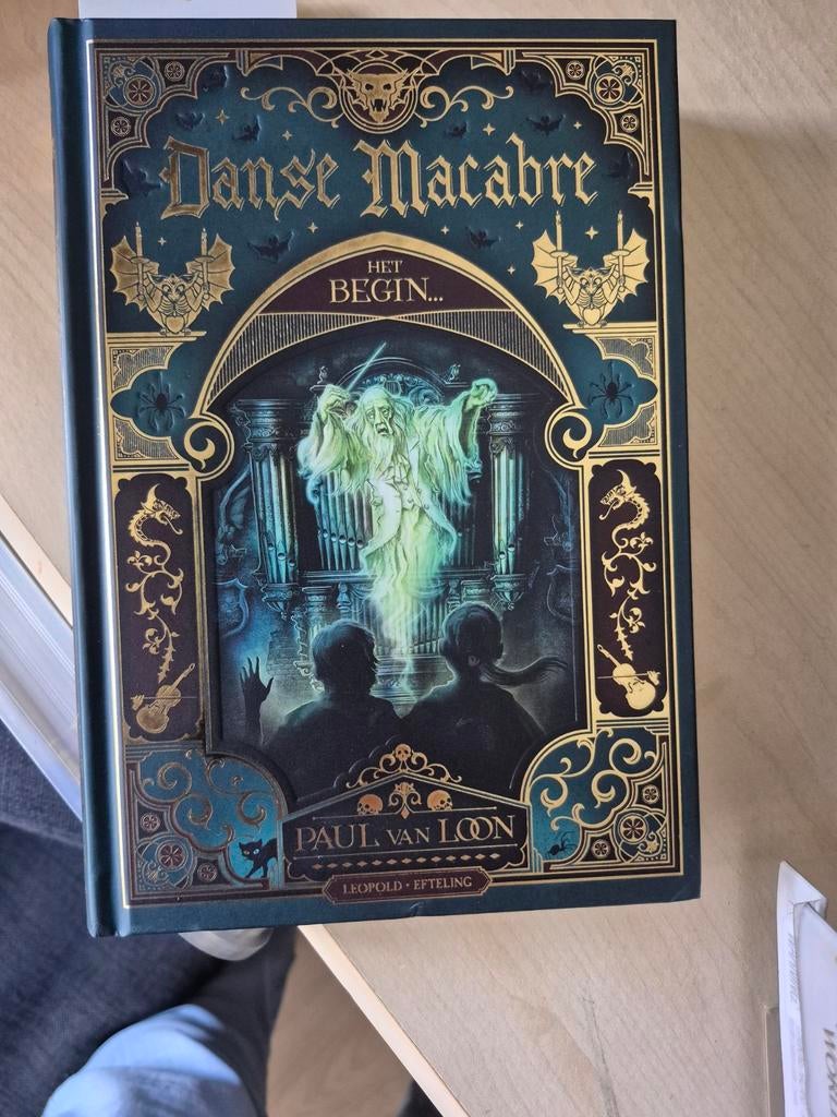 Danse macabre boek het begin efteling Paul van loon, Verzamelen, Efteling, Zo goed als nieuw, Beeldje of Poppetje, Ophalen of Verzenden