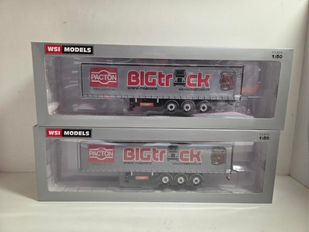 WSI Bigtruck zeilopleggers 1:50, ., Nieuw, Ophalen of Verzenden, .