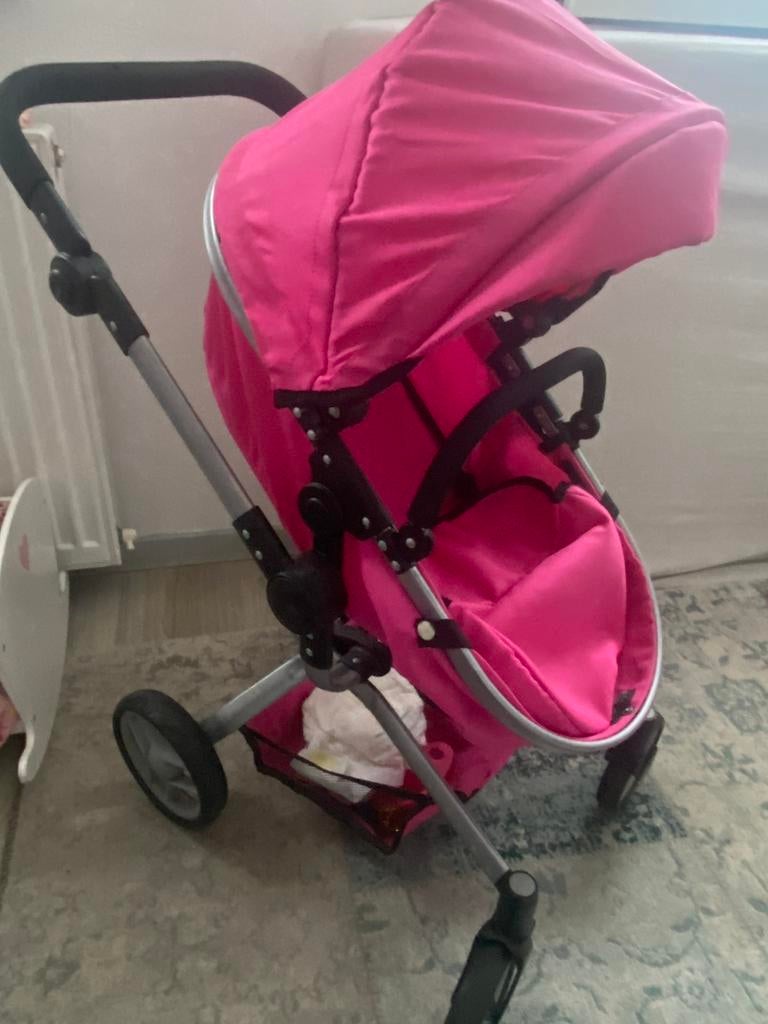 Poppen buggy, Kinderen en Baby's, Speelgoed | Poppen, Ophalen, Zo goed als nieuw, Babypop