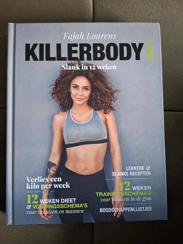 Killerbody; Fajah Lourens, Boeken, Ophalen of Verzenden, Zo goed als nieuw, Dieet en Voeding, Fajah Lourens