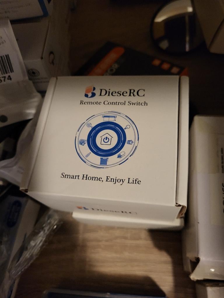 DieseRC Afstandsbediening Schakelaar Smart Home, Verzenden, Nieuw, Origineel