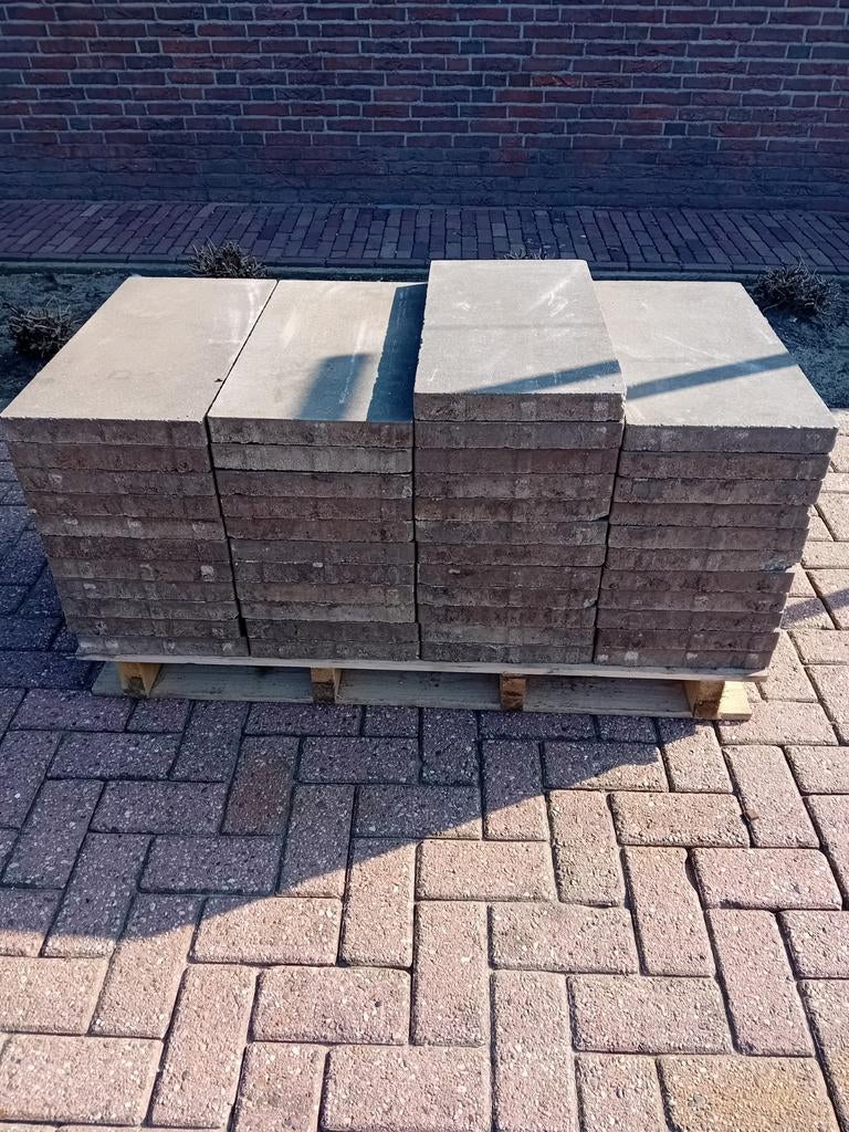 20  tegels 30 x 60 x 4 cm, Tuin en Terras, Tegels en Klinkers, Ophalen