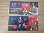 MAX VERSTAPPEN  SAINZ TORO ROSSO KAARTEN GESIGNEERD F1, Verzamelen, Ophalen, Nieuw, Formule 1