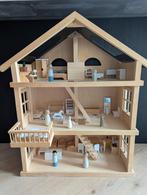 Poppenhuis + inboedel ;), Ophalen, Zo goed als nieuw, Poppenhuis