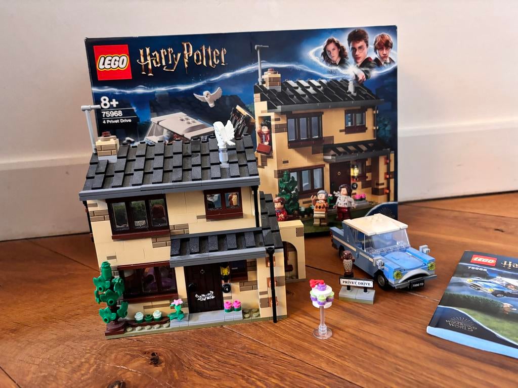 Lego Harry Potter Ligusterlaan 4 75968, Lego, Harry Potter, Ophalen of Verzenden, Zo goed als nieuw