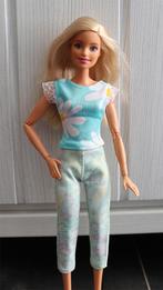 Barbie kleding nieuw - Outfit broek met top groen turquoise, Ophalen of Verzenden, Nieuw, Barbie