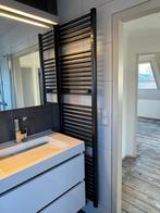 Nette handdoekradiator gun metal - 175x50 cm, Ophalen, Gebruikt, Radiator, Minder dan 60 cm