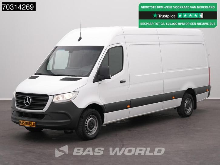 Mercedes Sprinter 319 CDI Automaat 190PK L2H2 Airco Cruise C, Auto's, Bestelauto's, Bedrijf, Te koop, Achteruitrijcamera, Airconditioning