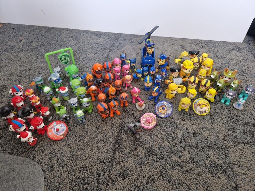 Heel veel Paw Patrol poppetjes, Ophalen, Zo goed als nieuw, Jongen of Meisje