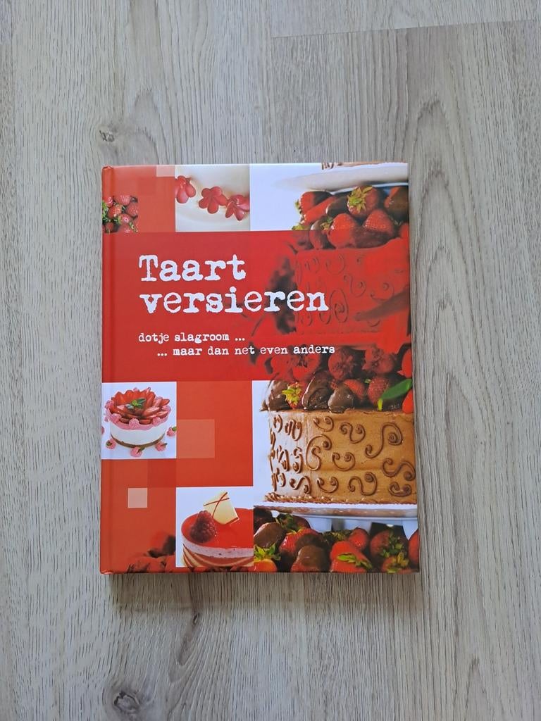 Taart versieren kookboek Rebo culinair taart maken decoreren, Ophalen of Verzenden, Zo goed als nieuw