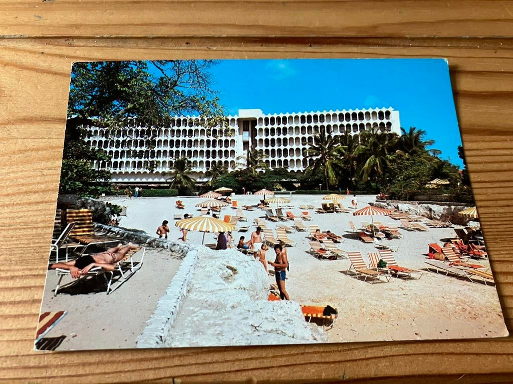 Ansichtkaart Curacao, hilton hotel, antillen, Ophalen of Verzenden