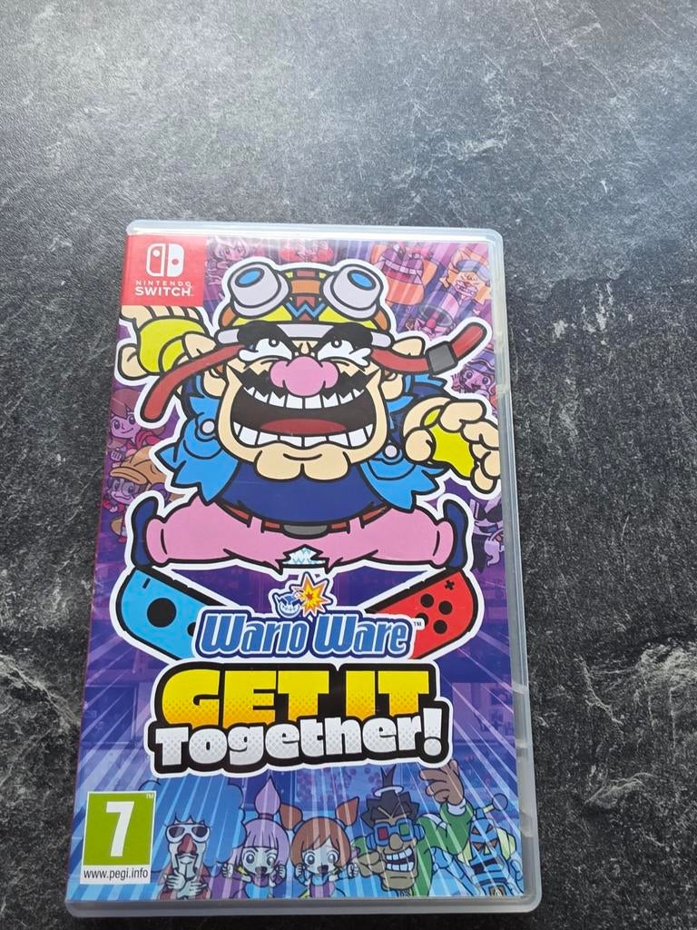 Wario ware switch spel, Avontuur en Actie, Ophalen of Verzenden, Zo goed als nieuw, 3 spelers of meer
