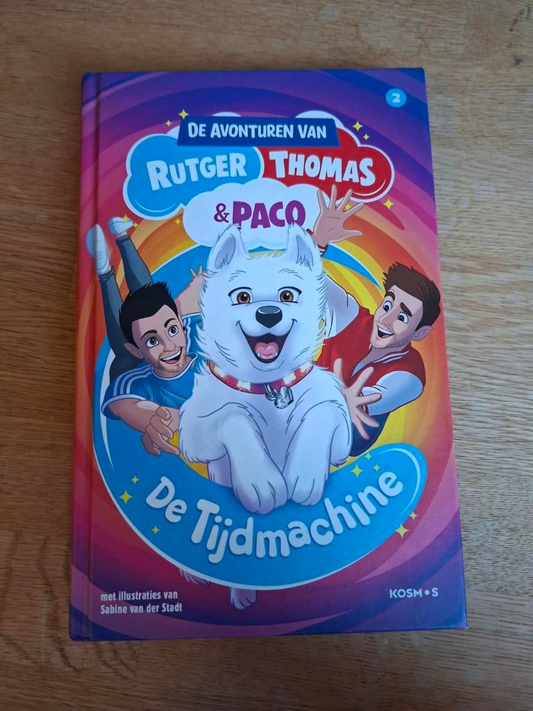 De Avonturen van Rutger, Thomas & Paco: De Tijdmachine, Ophalen of Verzenden, Zo goed als nieuw, Rutger Vink, Thomas van Grinsven