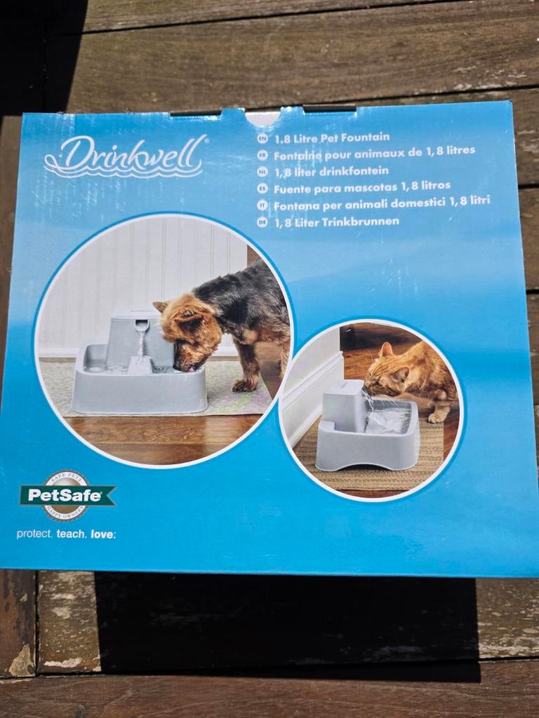 Petsafe drinkfontijn, Ophalen of Verzenden, Nieuw
