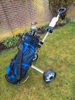 Dames golfset graphite shafts r.h compleet met golftrolley, Ophalen, Zo goed als nieuw, Set