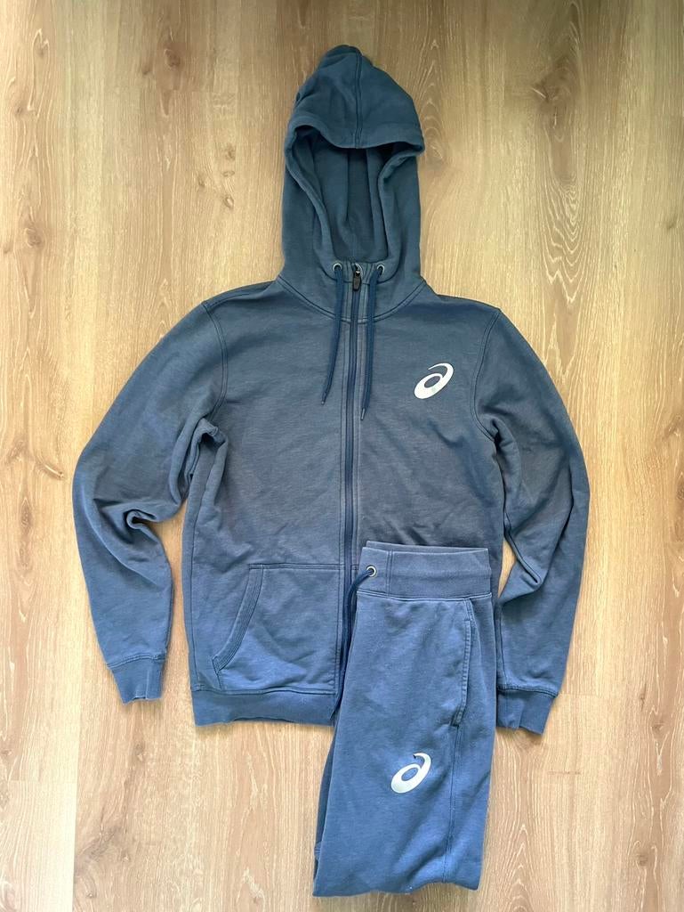 Asics joggingpak blauw maat M/S, Kleding | Heren, Sportkleding, Asics, Ophalen of Verzenden, Asics, Algemeen