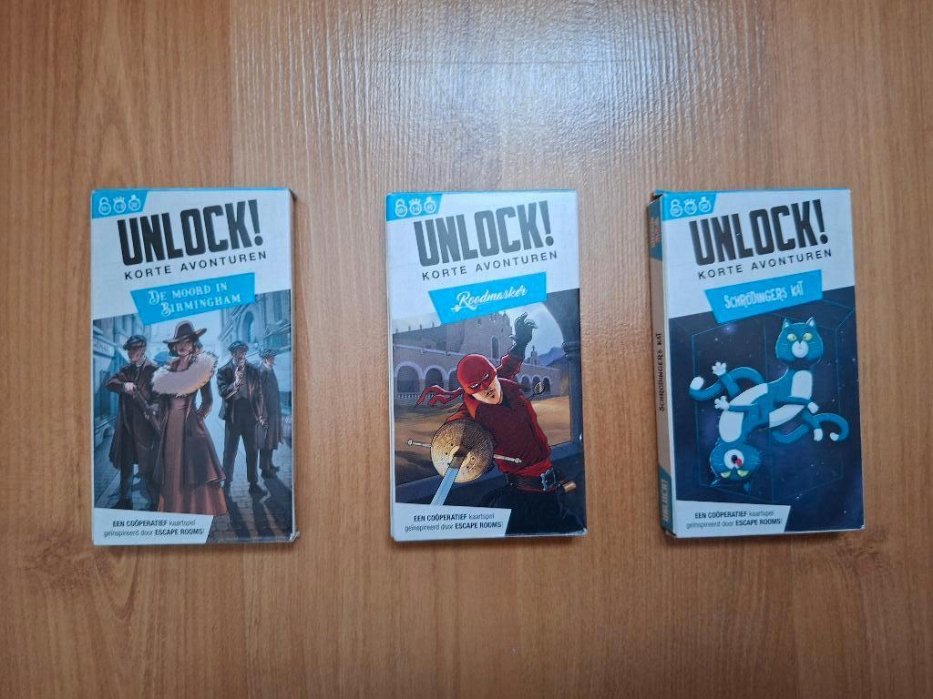 Unlock! korte avonturen, Hobby en Vrije tijd, Gezelschapsspellen | Kaartspellen, Een of twee spelers, Ophalen of Verzenden, Zo goed als nieuw