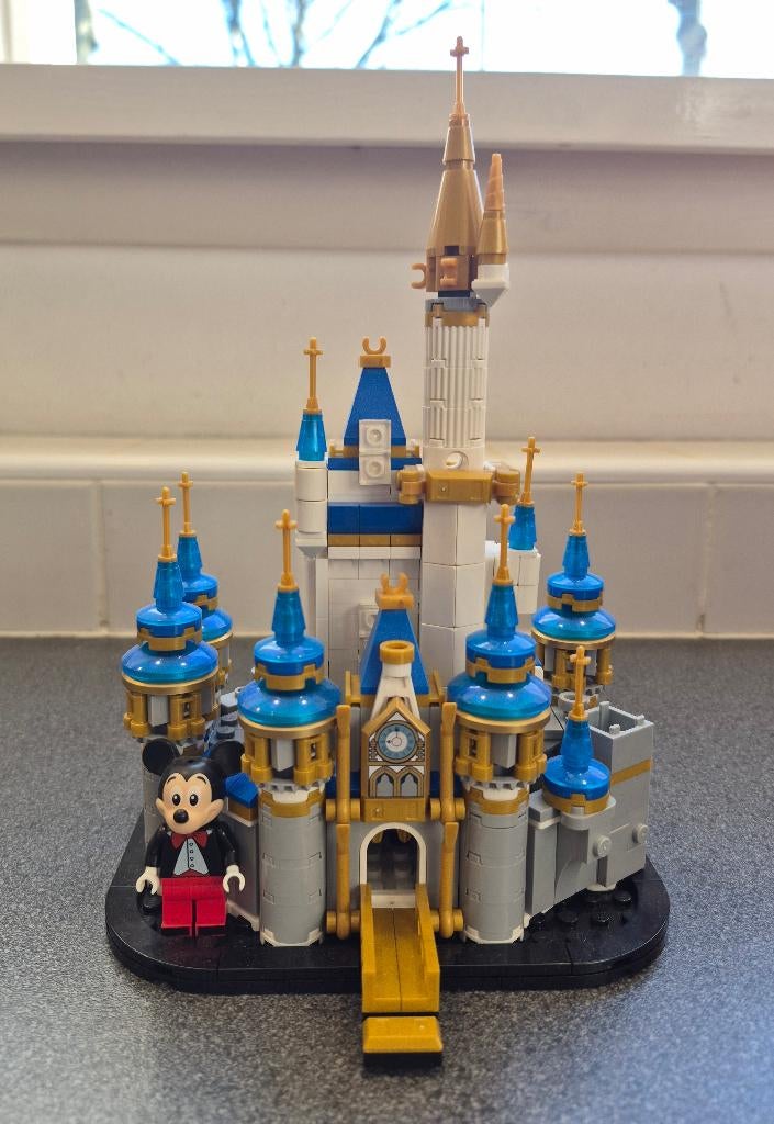 LEGO Disney Kasteel met Mickey, Ophalen, Lego, Compleet, Zo goed als nieuw