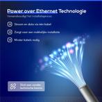 Teceye PoE cameraset 4 stuks met 500GB recorder Wit CCTV, Ophalen of Verzenden, Nieuw, Buitencamera