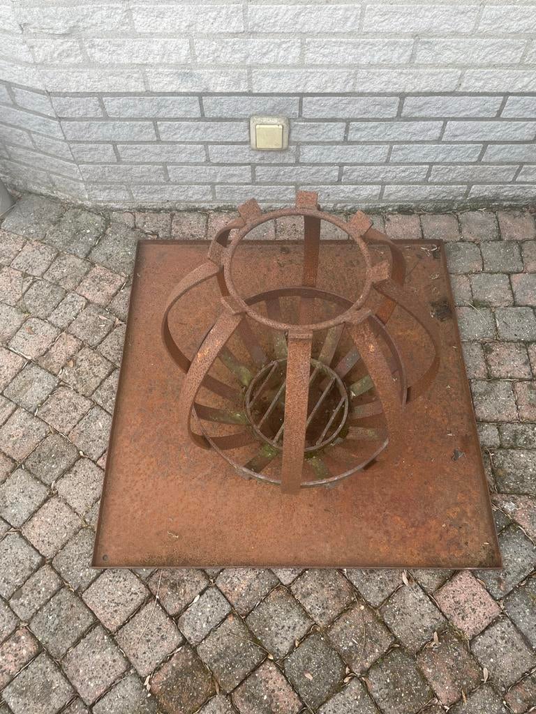 Vuurkorf met plaat, Ophalen of Verzenden, Gebruikt, Vuurkorf