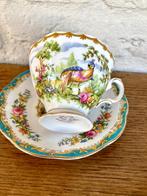 Royal Albert Chelsea Bird: 2 kop&schotels + 1 schaal Z.g.a.n, Ophalen of Verzenden, Zo goed als nieuw, Overige stijlen, Kop(pen) en/of Schotel(s)