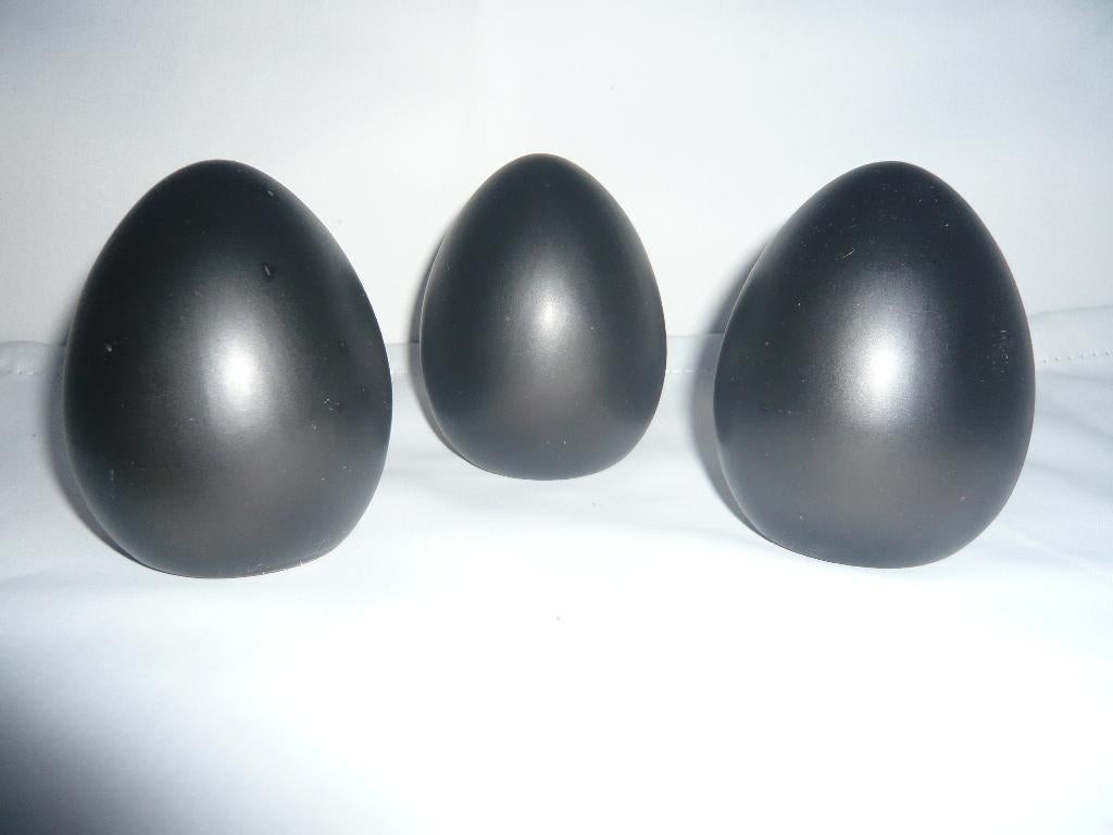Eieren zwart keramiek, Ophalen of Verzenden