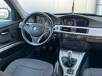 Zwarte BMW 3-Serie 316i E91 FaceLift 122PK 2010/Apk/Navi!, 1599 cc, 4 cilinders, Origineel Nederlands, Handgeschakeld