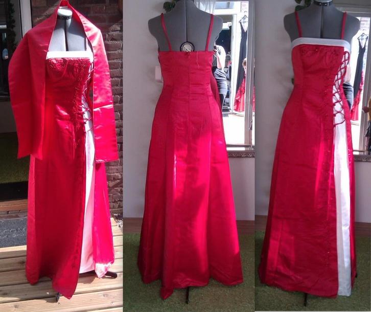 nieuwe galajurk maat 38 rood, Kleding | Dames, Gelegenheidskleding, Nieuw, Galajurk, Maat 38/40 (M), Rood, Ophalen of Verzenden