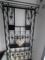 Smeedijzeren kapstok met hoedenplank, Gebruikt, Metaal, 150 tot 200 cm, Ophalen