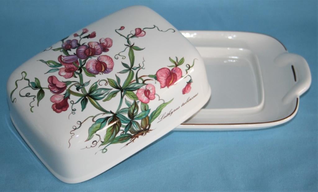 Villeroy & Boch " Botanica " Botervloot, Overige typen, Villeroy & Boch, Ophalen of Verzenden, Zo goed als nieuw