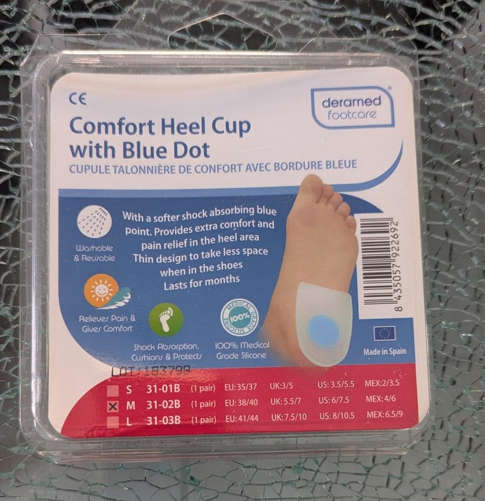 Heel cups pads zooltjes hielspoor deramed maat 38-40, Ophalen of Verzenden, Nieuw, Overige typen