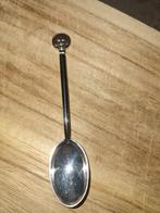 Verzilverde theelepel Willem Alexander - Koningshuis, Antiek en Kunst, Antiek | Goud en Zilver, Ophalen of Verzenden, Zilver