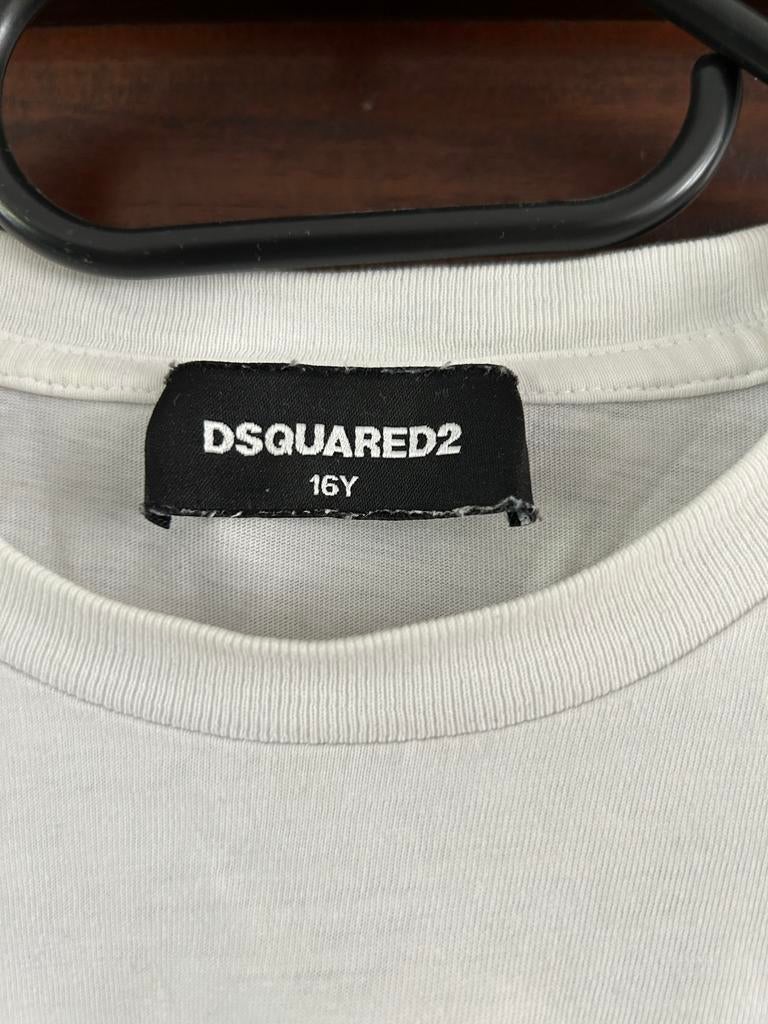 Dsquared2 set: Korte broek en T-shirt, Kinderen en Baby's, Kinderkleding | Maat 176, Ophalen of Verzenden, Zo goed als nieuw, Jongen