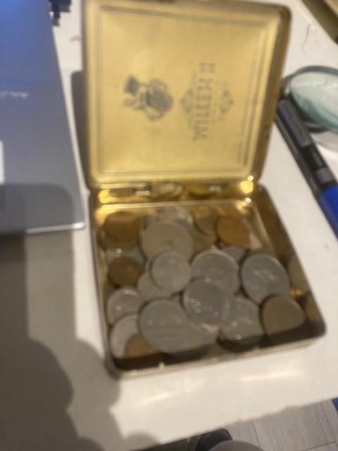 Te koop : Bakje met diverse munten, Ophalen, Koningin Beatrix, Overige waardes, Losse munt