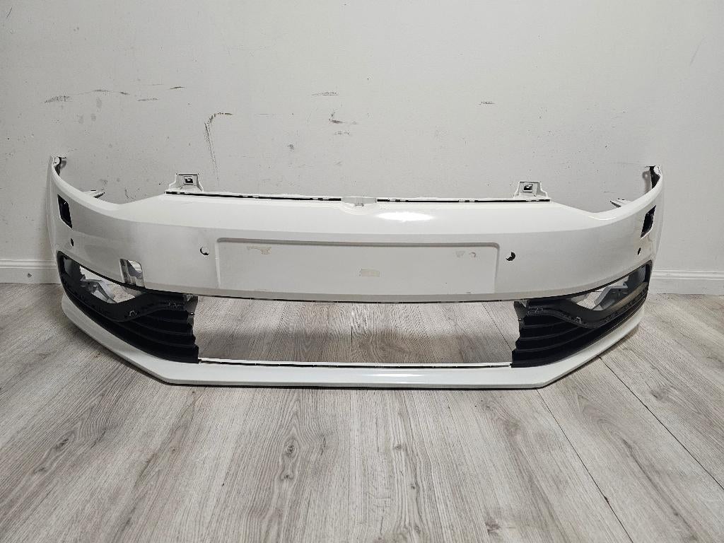 VW Polo 6C origineel voorbumper  4xPDC, Ophalen, Gebruikt, Bumper, Volkswagen