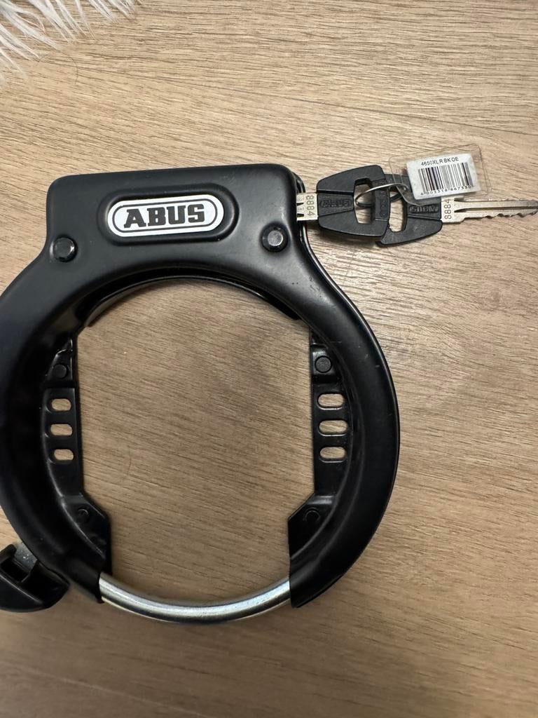 ABUS ringslot met sleutels, Ophalen of Verzenden, Nieuw, Ringslot