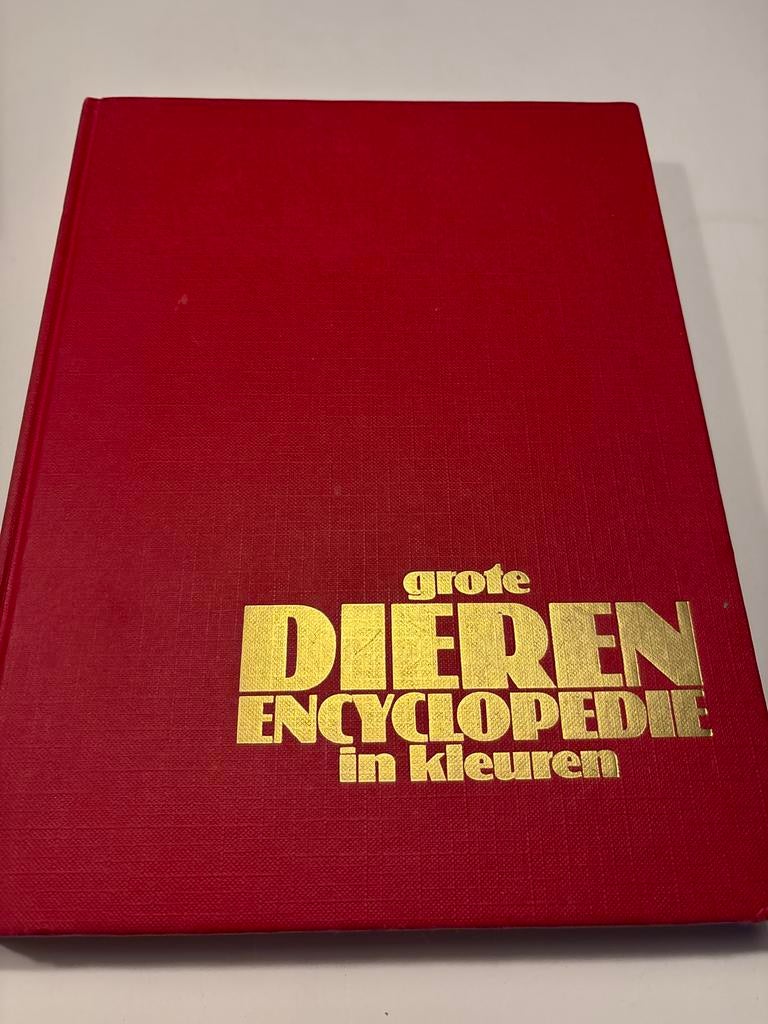 Grote Dieren Encyclopedie in Kleuren, Boeken, Encyclopedieën, Ophalen, Zo goed als nieuw, Dieren, Los deel