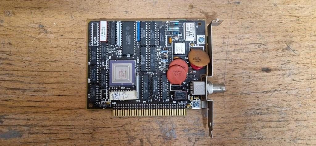 Vintage 8-bits ISA Netwerkkaart - Coax BNC, Computers en Software, Ophalen of Verzenden