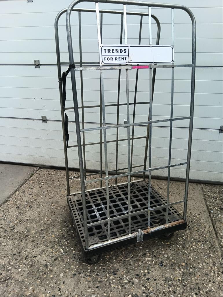 Nette transportwagen rolcontainer, 100 liter of meer, Ophalen, Transportkar