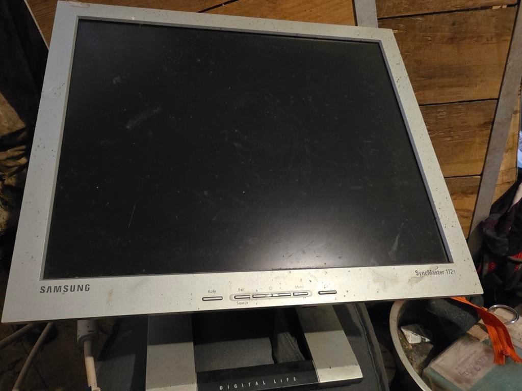 Samsung SyncMaster 172T 17 inch LCD Monitor silver, Computers en Software, Monitoren, Ophalen, Gebruikt, Overige typen, Samsung