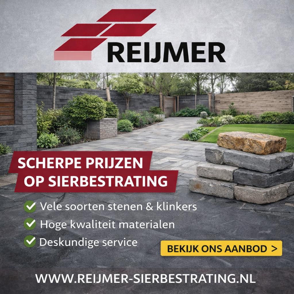 Scherpe prijzen op Sierbestrating & Klinkers, Ophalen, Info@reijmer-sierbestrating.nl, Klinkers, Nieuw