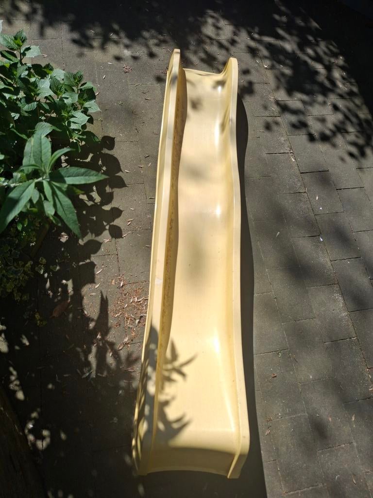 Gele glijbaan voor speeltoestel, Kinderen en Baby's, Speelgoed | Buiten | Speeltoestellen, Gebruikt, Glijbaan, Aanbouwonderdeel