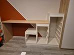 Trofast kast met bureau - Ideaal voor kinderkamer, Ophalen, Scandinavisch, Demontabel, Spaanplaat of MDF