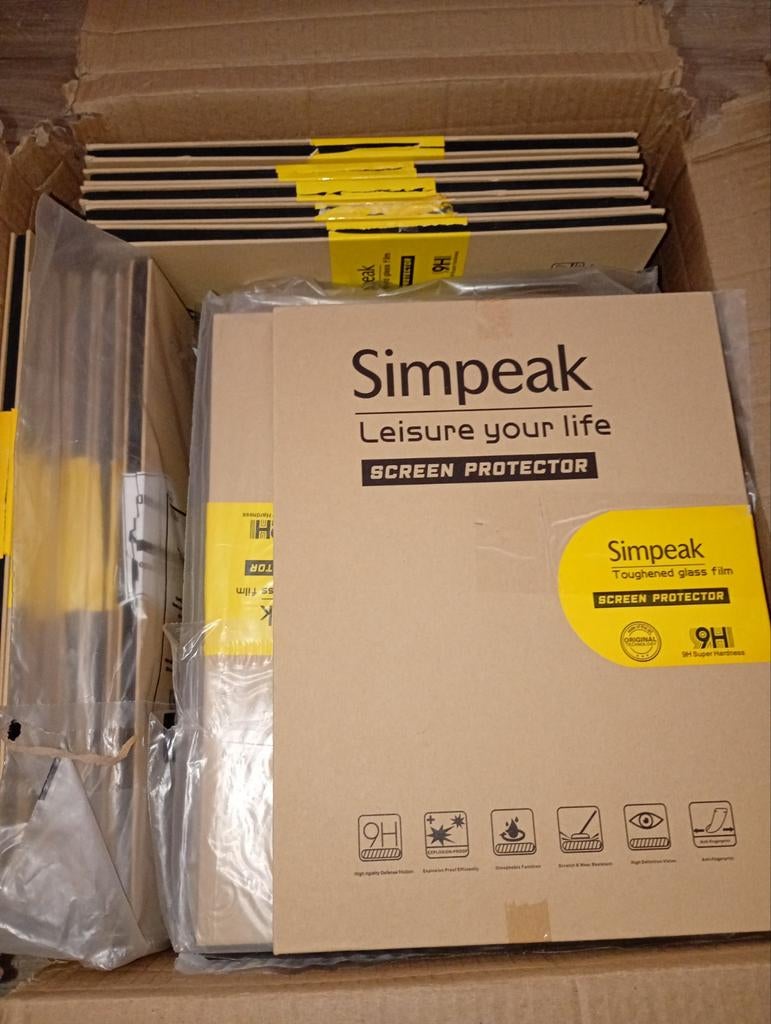 35 x Simpeak screenprotector, Ophalen of Verzenden, Nieuw