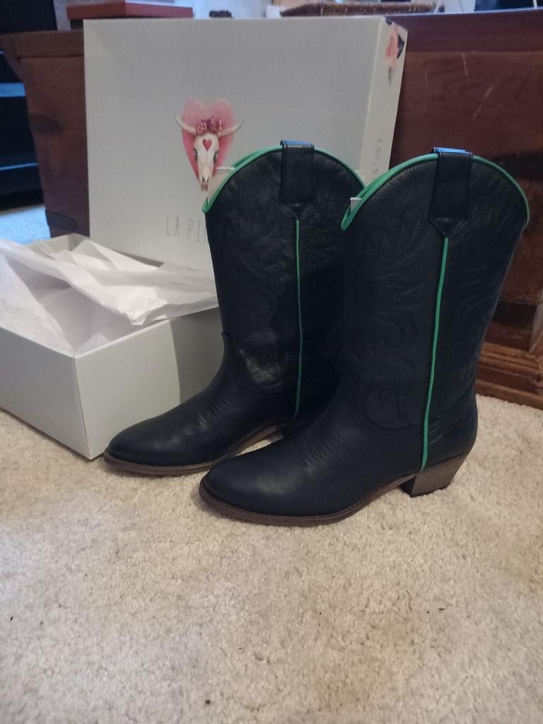 Laarzen La Pintura NIEUW maat 40, Kleding | Dames, Zwart, Lage of Enkellaarzen, Nieuw, Ophalen of Verzenden