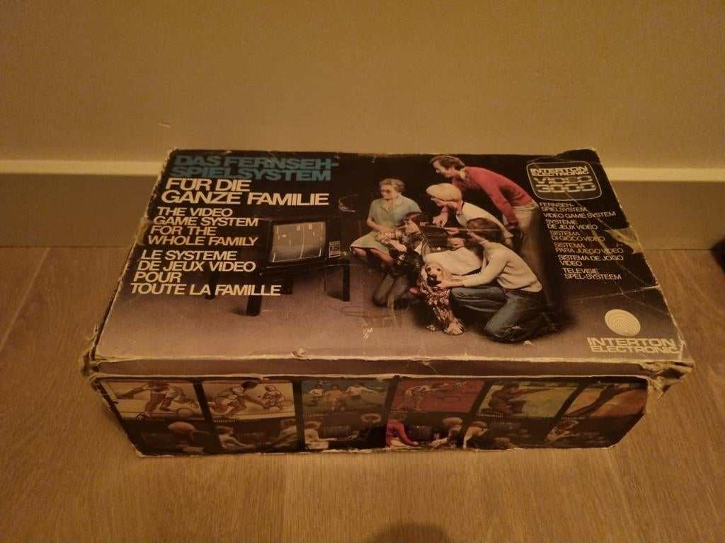 Interton Electronic Video 3000 spelcomputer (vintage), Spelcomputers en Games, Ophalen of Verzenden, Gebruikt