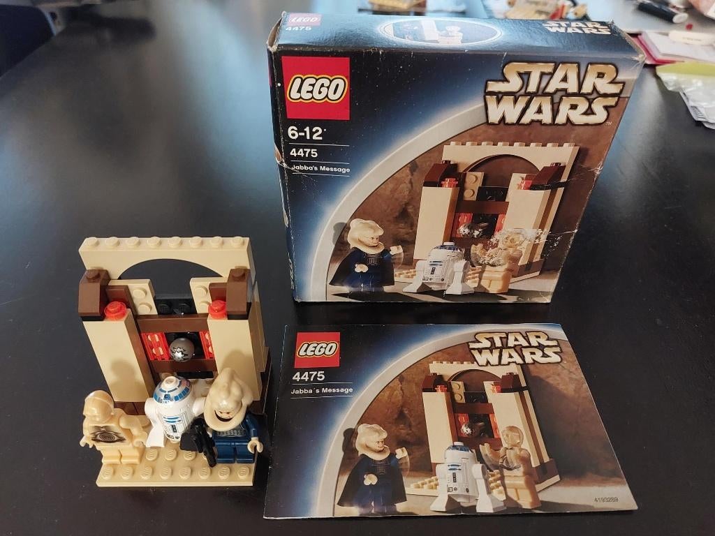 Lego Star Wars Jabba’s Message 4475 (zgan), Kinderen en Baby's, Speelgoed | Duplo en Lego, Star Wars, Lego, Ophalen of Verzenden