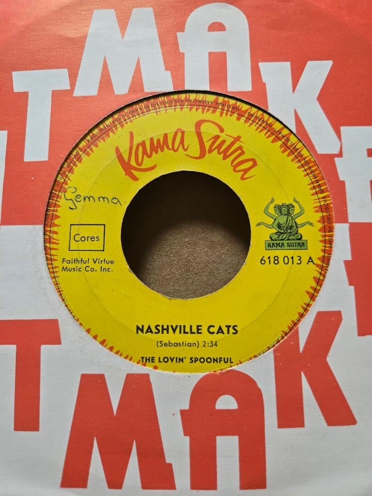 The Lovin' spoonful - Nashville cats, Gebruikt, 7 inch, Single, Ophalen of Verzenden